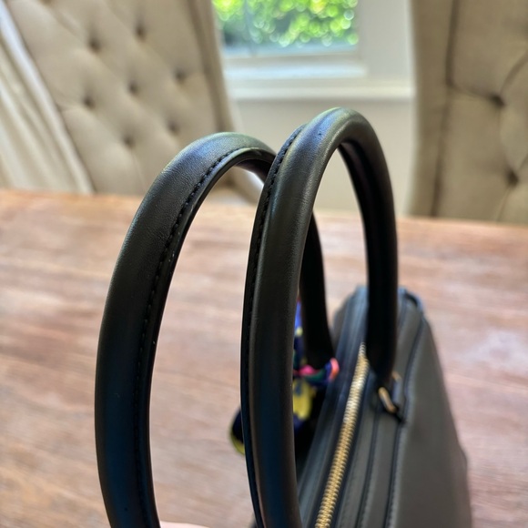 Kate Spade Satchel Tote with Shoulder Straps Gold Hardware and Zipper Closure - Picture 17 of 17